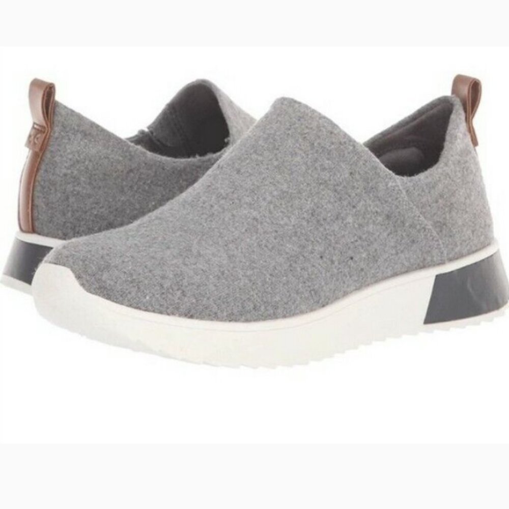 Dr. Scholls SZ 10 Energy Technology Gray Flannel sneaker non slip work casual